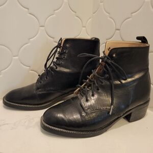 9 West Fritz Leather Boots